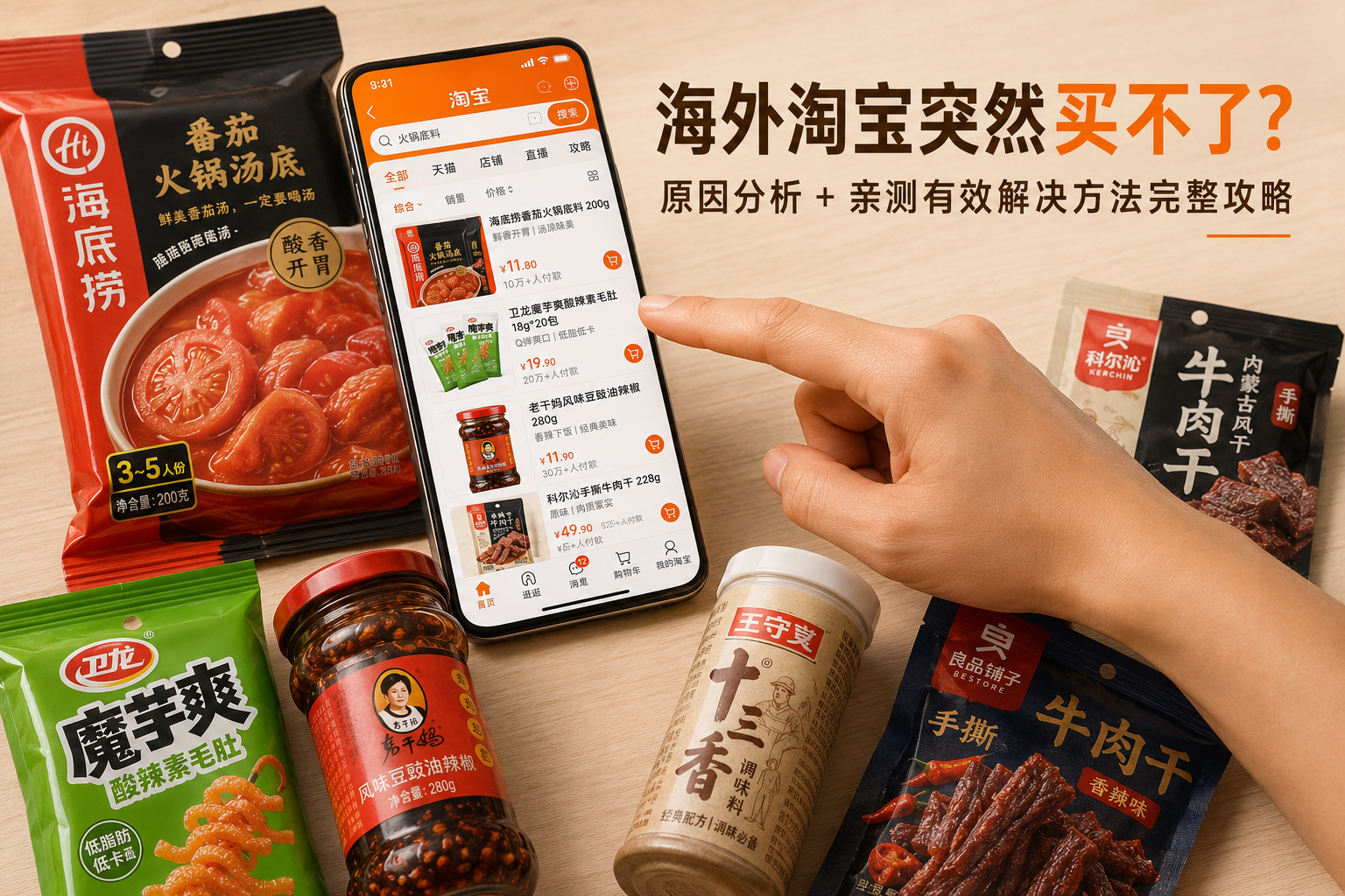 海外淘宝买不了东西怎么办？2026年7月最新解决攻略
